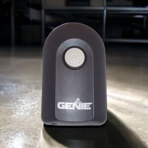 Genie Intellicode Garage Door Opener Remote Metal Clip on Back Gently Used
